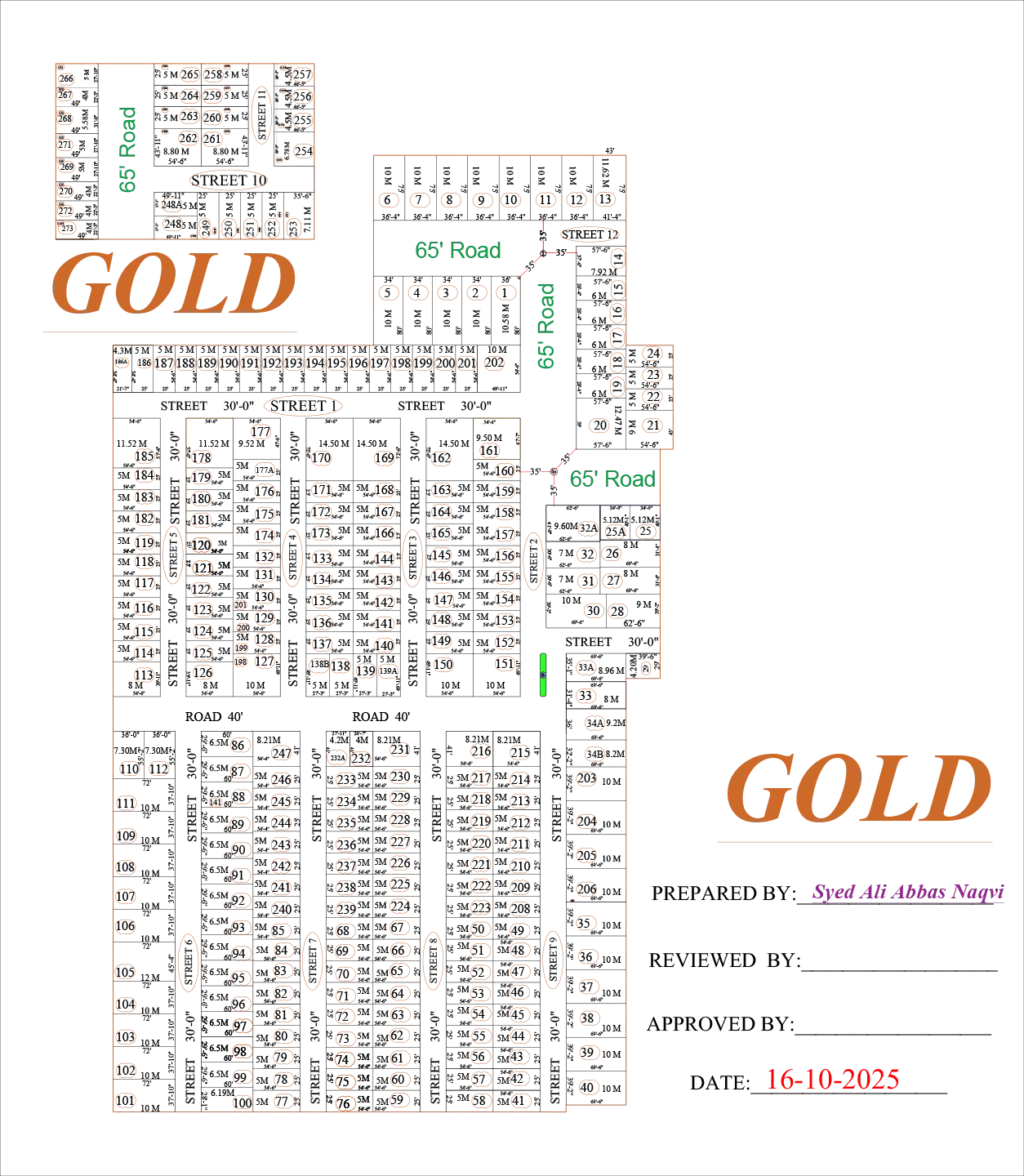 Al Noor Town Gold Block
